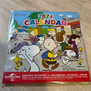 スヌーピー(SNOOPY)のスヌーピー　卓上カレンダー　2024(カレンダー/スケジュール)