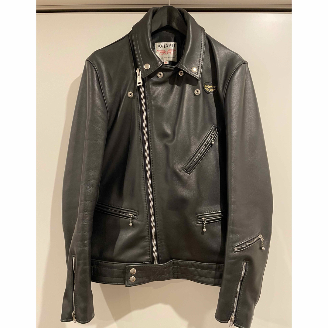 Lewis Leathers(ルイスレザー)のルイスレザー 441T サイクロン タイトフィット 38 メンズのジャケット/アウター(ライダースジャケット)の商品写真