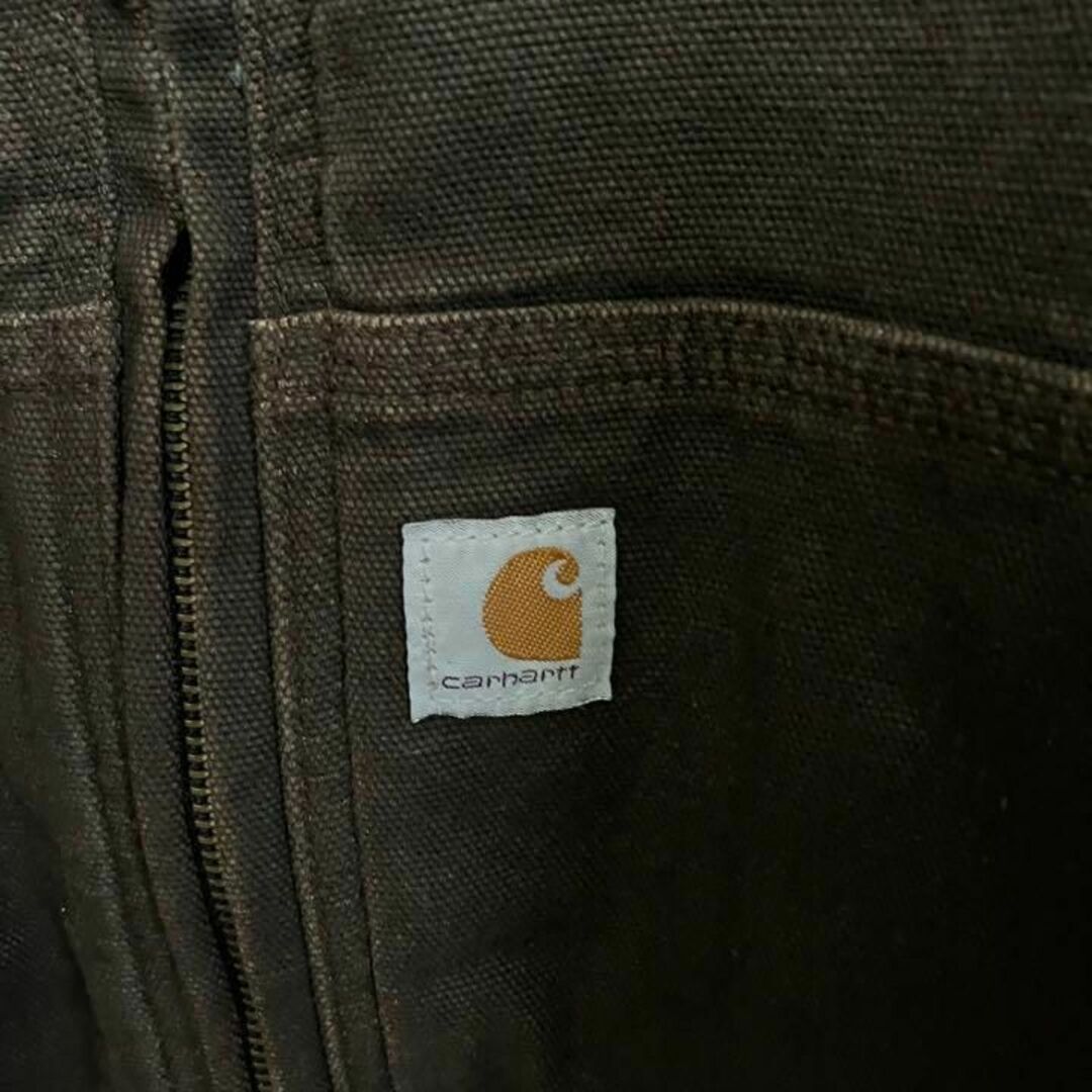 carhartt(カーハート)の古着 XL カーハート ダックジャケット carhartt  モカ ブラウン メンズのジャケット/アウター(ブルゾン)の商品写真