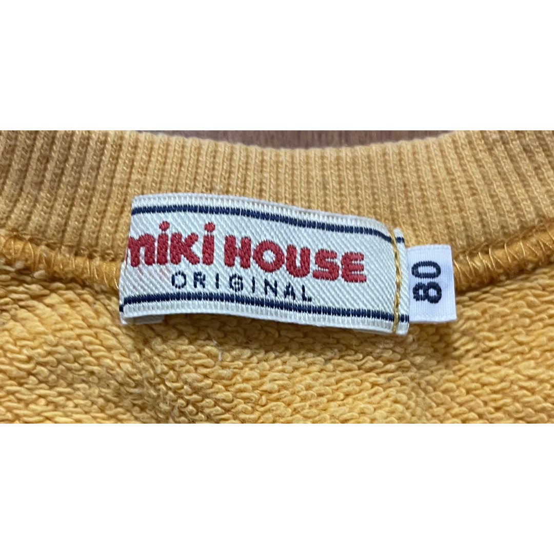 mikihouse(ミキハウス)のミキハウス　トレーナー　80 キッズ/ベビー/マタニティのベビー服(~85cm)(トレーナー)の商品写真