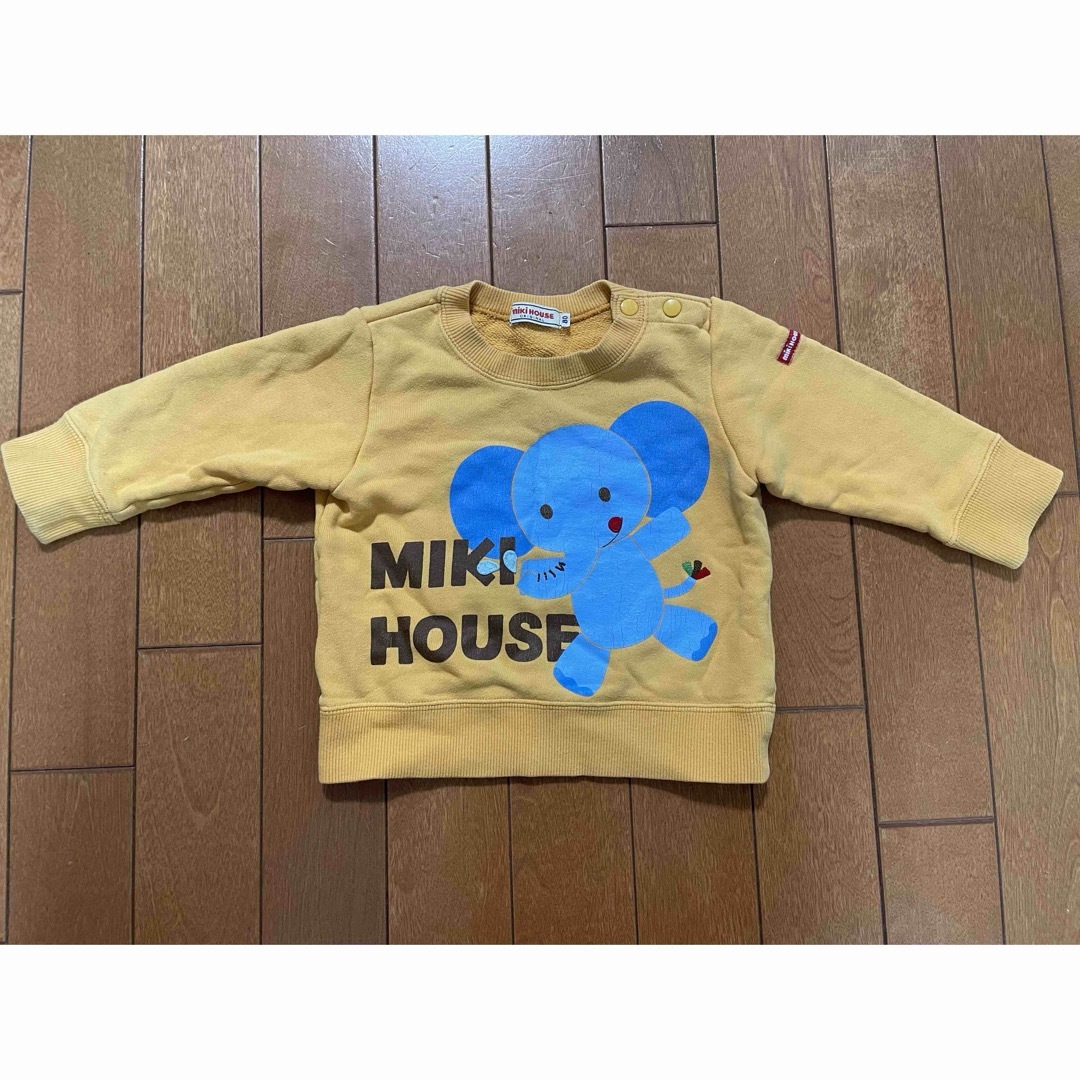 mikihouse(ミキハウス)のミキハウス　トレーナー　80 キッズ/ベビー/マタニティのベビー服(~85cm)(トレーナー)の商品写真