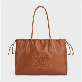 セリーヌ(celine)の新品 CELINE セリーヌ カバ ハンドバッグ トリオンフ タンカラー(ハンドバッグ)