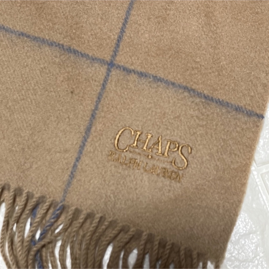 CHAPS(チャップス)のCHAPS カシミヤマフラー男女兼用 レディースのファッション小物(マフラー/ショール)の商品写真