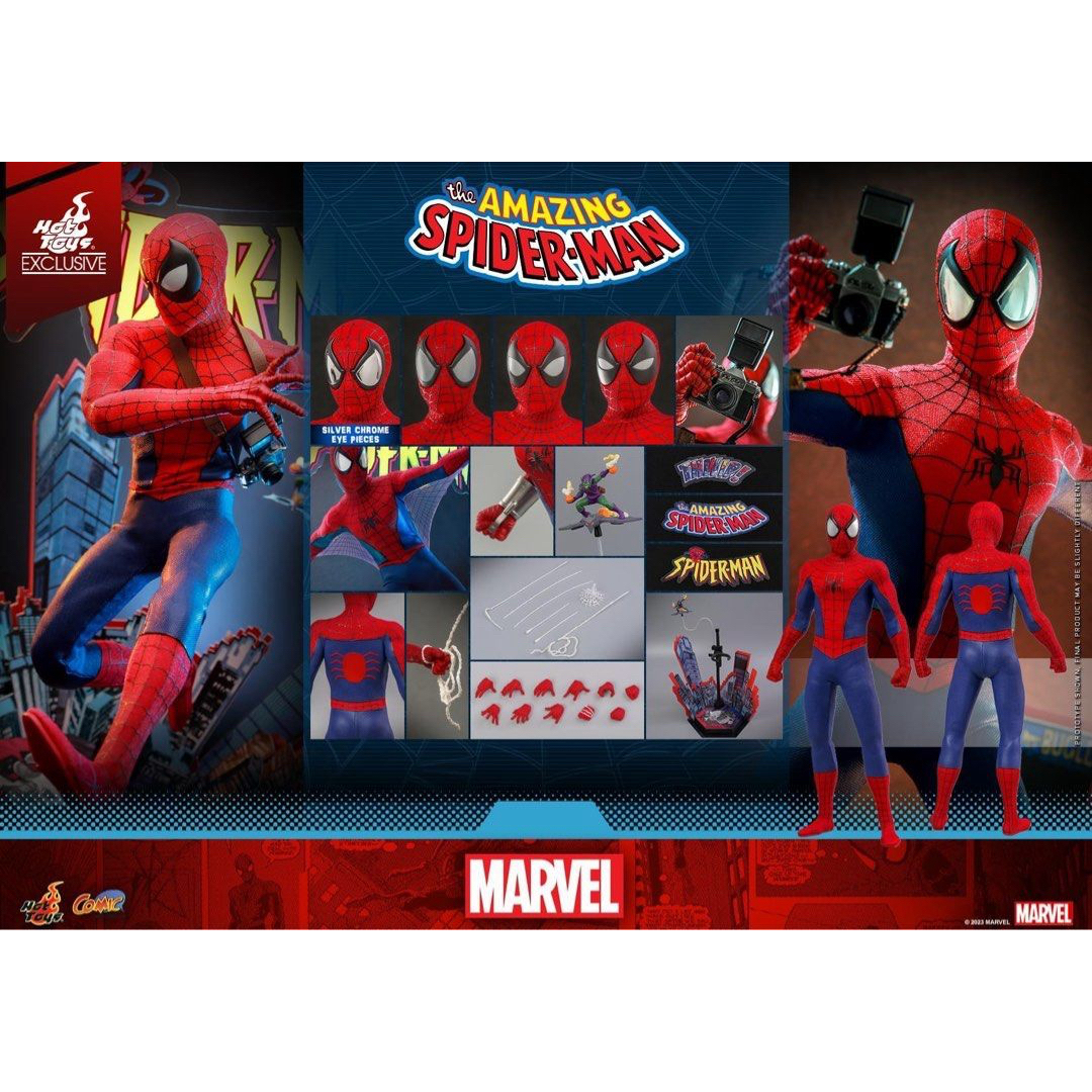 Vgm48ホットトイズ CMS015 スパイダーマン Spider-Man コミコン限定版