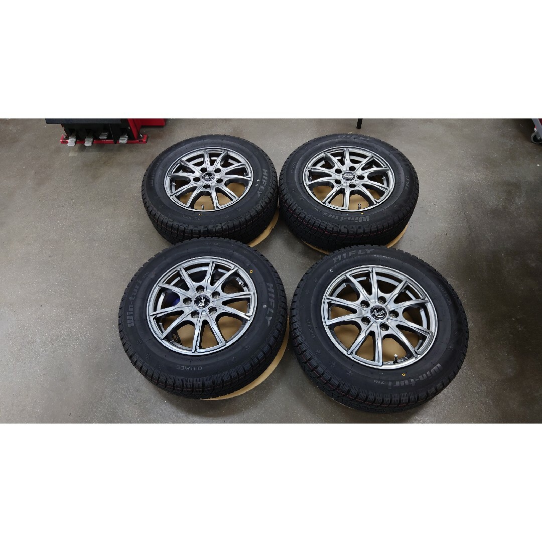 未使用新品 205/65R15 スタッドレスタイヤ・アルミホイールセット HIFLY