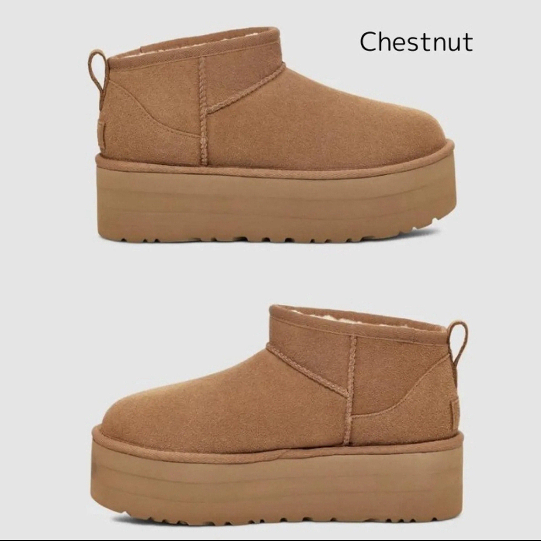 UGG - 【UGG】アグ 厚底ブーツ クラシックウルトラミニの通販 by UGG - 【UGG】アグ 厚底ブーツ クラシックウルトラミニの通販 by