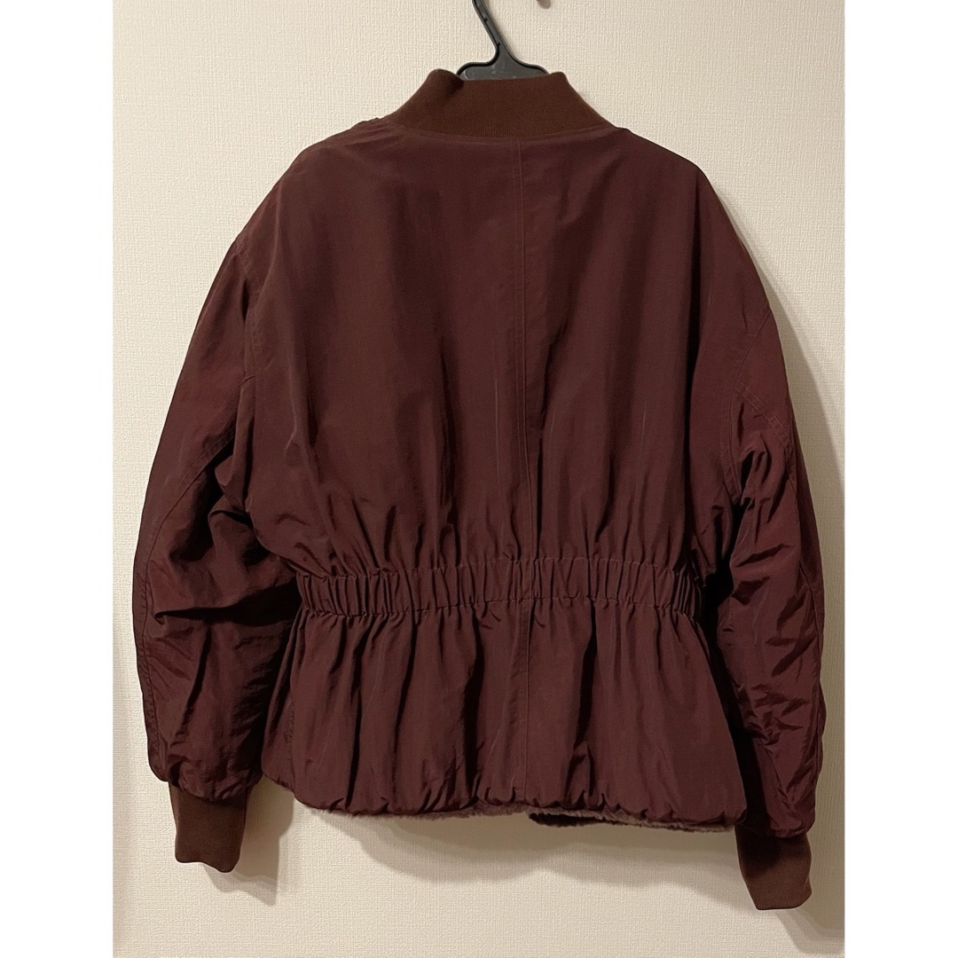 2wayブルゾン✴︎ワインレッド レディースのジャケット/アウター(ブルゾン)の商品写真