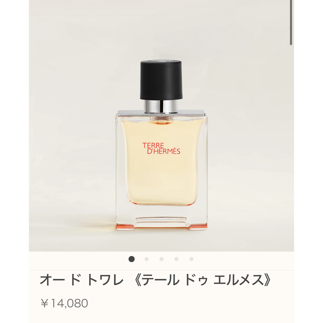 Hermes(エルメス)の【値下げ】テールドゥエルメス オージブレー コスメ/美容の香水(ユニセックス)の商品写真