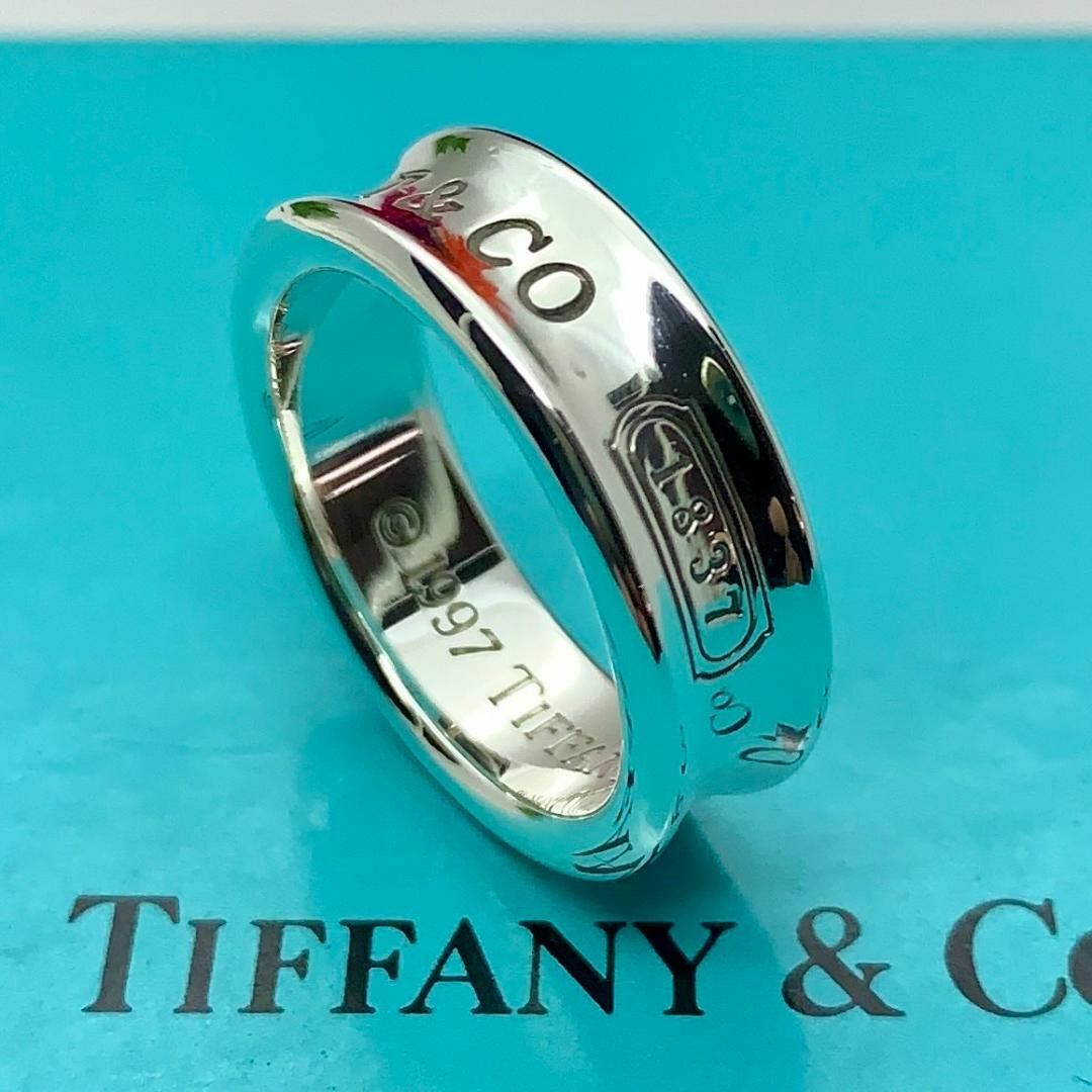 Tiffany & Co. - 674 極美品 ティファニー 1837 ミディアム リング