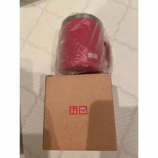 ユニクロ(UNIQLO)の【非売品】UNIQLO ユニクロ ステンレスマグカップ 14トイピンク(グラス/カップ)