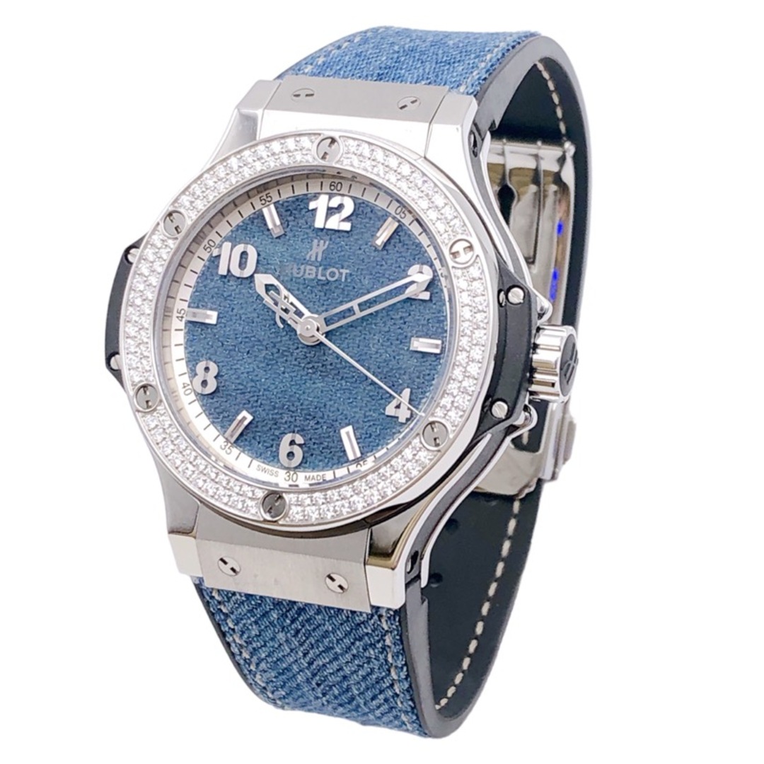HUBLOT(ウブロ)の　ウブロ HUBLOT ビッグバン　ジーンズ　ダイヤモンド　日本限定モデル 361.SX2710.NR.1104 ステンレススチール レディース 腕時計 レディースのファッション小物(腕時計)の商品写真