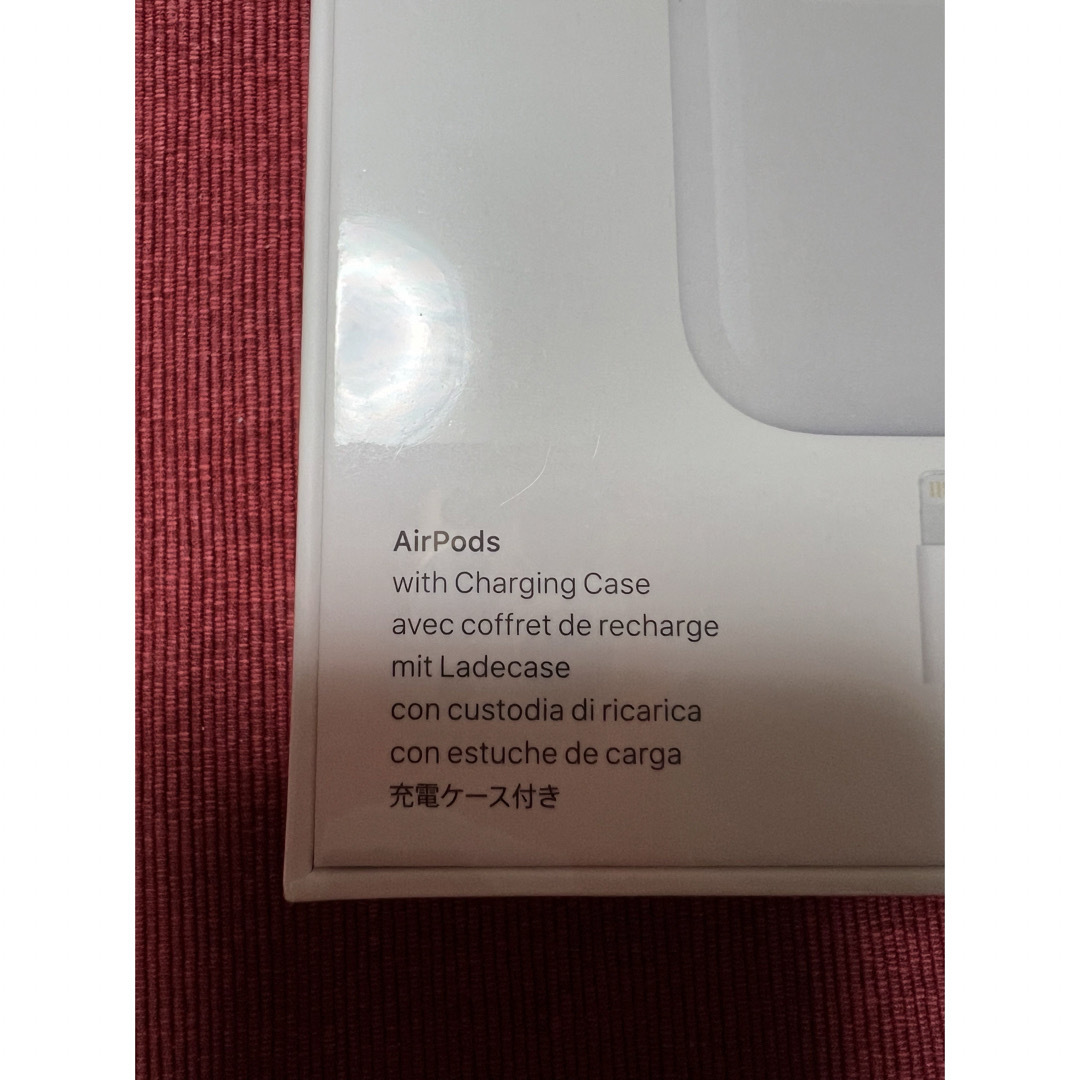 Apple(アップル)のApple AirPods（第2世代） スマホ/家電/カメラのオーディオ機器(ヘッドフォン/イヤフォン)の商品写真