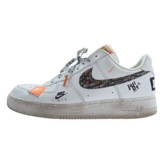 ナイキ(NIKE)のNIKE ナイキ スニーカー AR7719-100 Air Force 1 Low Premium Low Just Do It White AF1 エアフォース ロー プレミアム ホワイト スニーカー マルチカラー系 29cm【中古】(スニーカー)