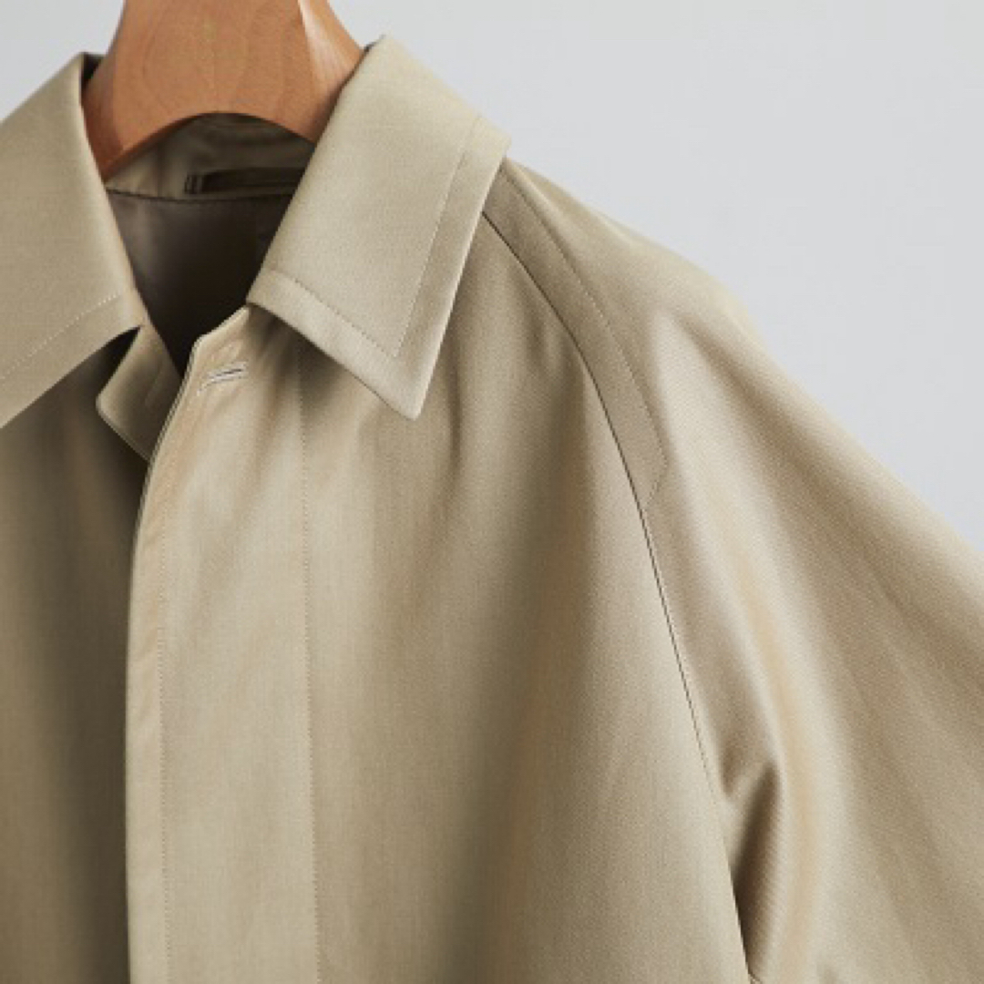 UNITED ARROWS(ユナイテッドアローズ)のSOVEREIGN バルカラーコート 美品 メンズのジャケット/アウター(ステンカラーコート)の商品写真