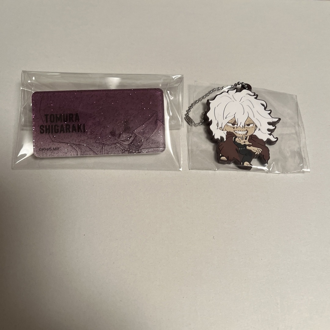 ヒロアカ UA展 パールネームアクリルバッチ ガチャガチャ 死柄木弔 エンタメ/ホビーのおもちゃ/ぬいぐるみ(キャラクターグッズ)の商品写真