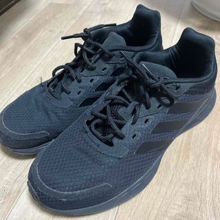 アディダス(adidas)のadidas オールブラック　25cm(スニーカー)