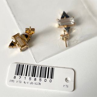 エテ(ete)のモノトーンと幾何学がシックなピアス エテビジュー(ピアス)