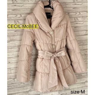 セシルマクビー(CECIL McBEE)の[極美品]CECIL McBEE セシルマックビー　ダウンジャケット　M(ダウンジャケット)