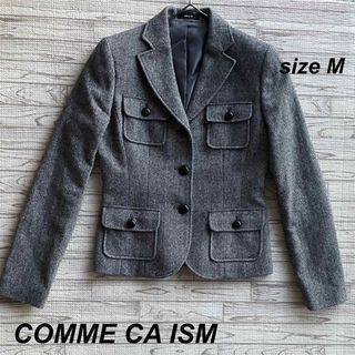 コムサイズム(COMME CA ISM)の[極美品] COMME CA ISM コムサイズム　テーラードジャケット　M(テーラードジャケット)