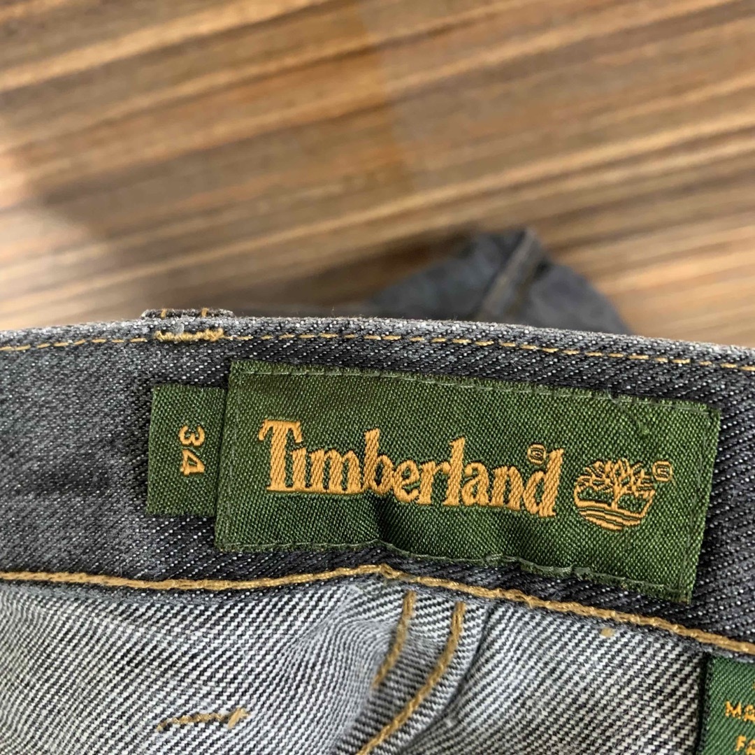 Timberland(ティンバーランド)のティンバーランド ジーパン ジーンズ ズボン パンツ Lサイズ相当 灰色 メンズのパンツ(デニム/ジーンズ)の商品写真