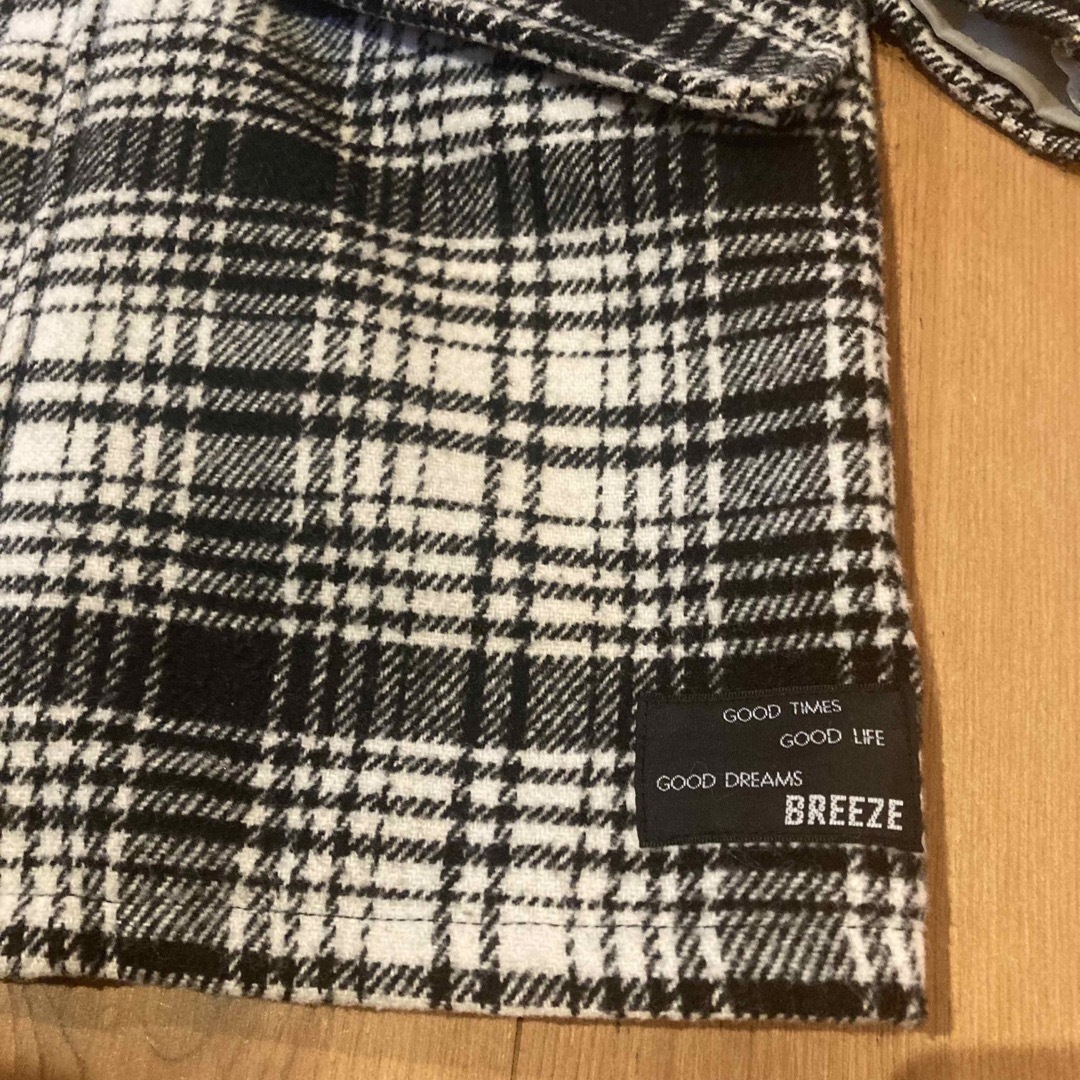 BREEZE(ブリーズ)の140サイズ☆BREEZEチェックコート キッズ/ベビー/マタニティのキッズ服男の子用(90cm~)(コート)の商品写真