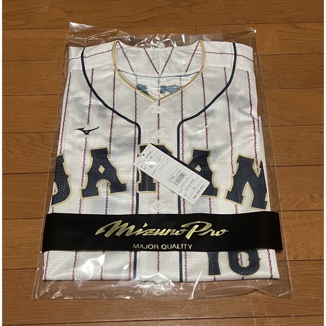 MIZUNO(ミズノ)の【新品】大谷翔平 WBC オーセンティックユニフォーム スポーツ/アウトドアの野球(記念品/関連グッズ)の商品写真