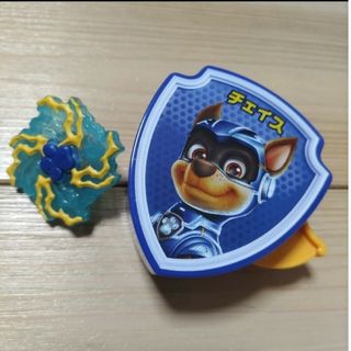 パウパトロール(パウ・パトロール)の新品未開封　パウパトロール　チェイス　パウっとスピナー　ハッピーセット(キャラクターグッズ)