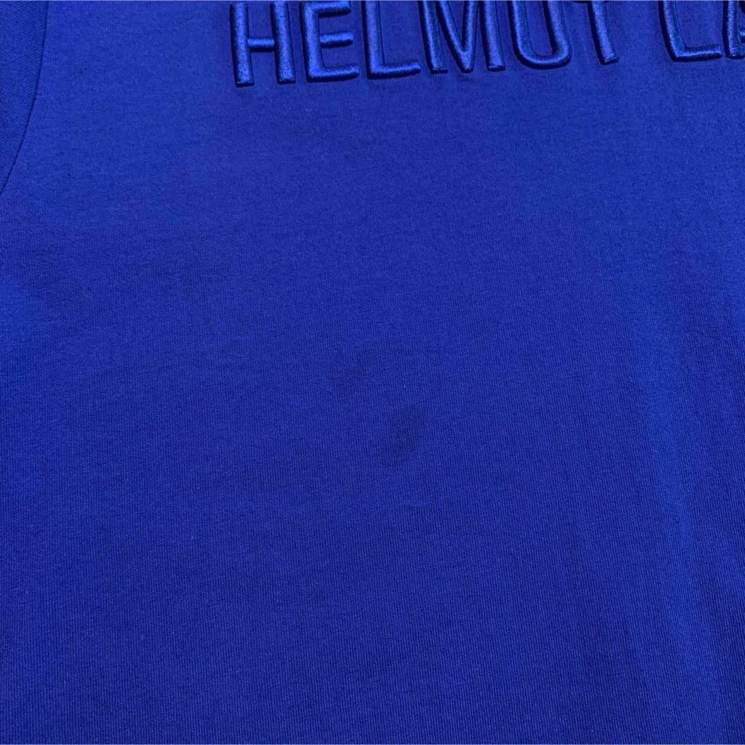 HELMUT LANG(ヘルムートラング)の☆ヘルムートラング 刺繍ロゴ クルーネック Tシャツ カットソー ポルトガル製 メンズのトップス(Tシャツ/カットソー(半袖/袖なし))の商品写真