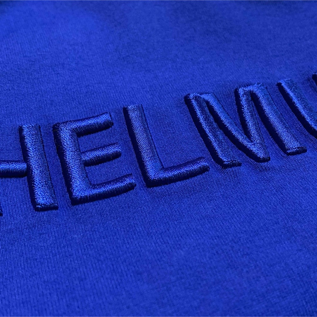 HELMUT LANG(ヘルムートラング)の☆ヘルムートラング 刺繍ロゴ クルーネック Tシャツ カットソー ポルトガル製 メンズのトップス(Tシャツ/カットソー(半袖/袖なし))の商品写真