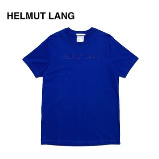 ヘルムートラング(HELMUT LANG)の☆ヘルムートラング 刺繍ロゴ クルーネック Tシャツ カットソー ポルトガル製(Tシャツ/カットソー(半袖/袖なし))