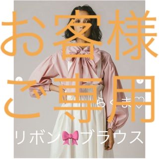 ダブルスタンダードクロージング(DOUBLE STANDARD CLOTHING)の人気DOUBLESTANDARDCLOTHING ボウタイブラウス　ビッグリボン(その他)