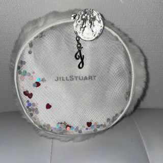 ジルスチュアート(JILLSTUART)のジルスチュアート　ファーポーチ　ホワイト(ポーチ)