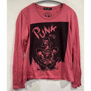 ヒステリックグラマー(HYSTERIC GLAMOUR)のヒステリックグラマー　ロンT　 ラモーンズ　ramones　ロゴ HYS(カットソー(長袖/七分))