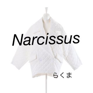 ナルシス(Narcissus)のNarcissusオリジナル　キルティングアウター　ホワイト　白(その他)