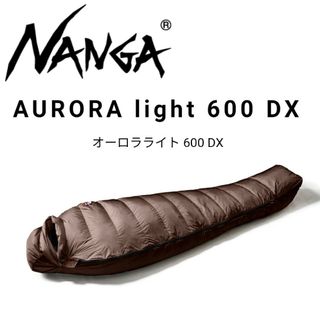 ナンガ(NANGA)の新品■NANGA AURORA light 600DX BRW オーロラライト(寝袋/寝具)