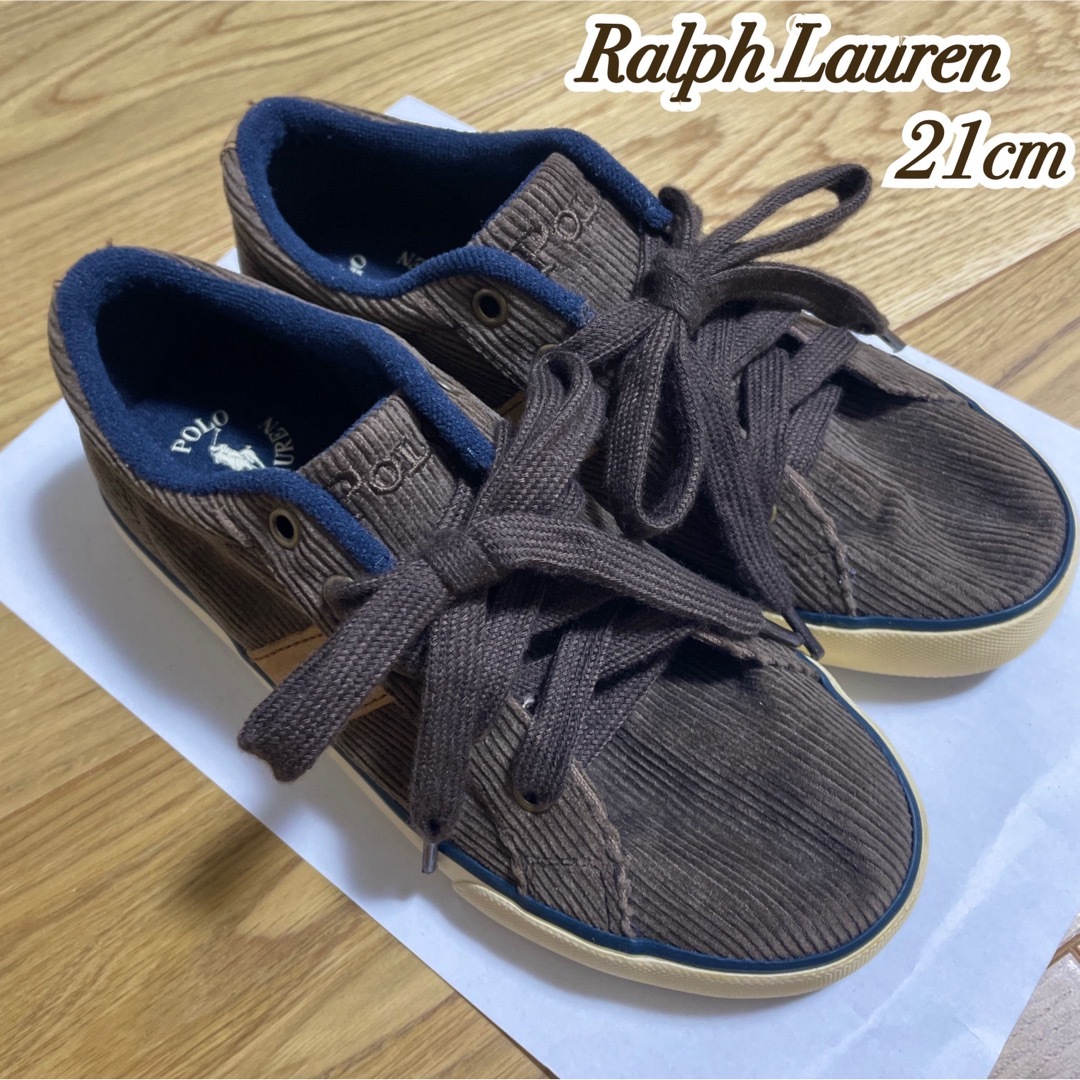 POLO RALPH LAUREN(ポロラルフローレン)のラルフローレン  靴　21cm キッズ/ベビー/マタニティのキッズ靴/シューズ(15cm~)(スニーカー)の商品写真