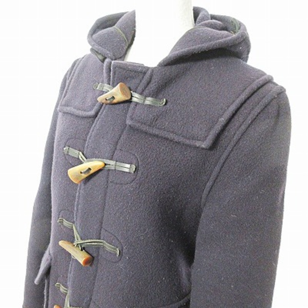 Gloverall(グローバーオール)のグローバーオール ダッフルコート ジャケット ウール 英国製 ネイビー 紺 32 レディースのジャケット/アウター(ダッフルコート)の商品写真