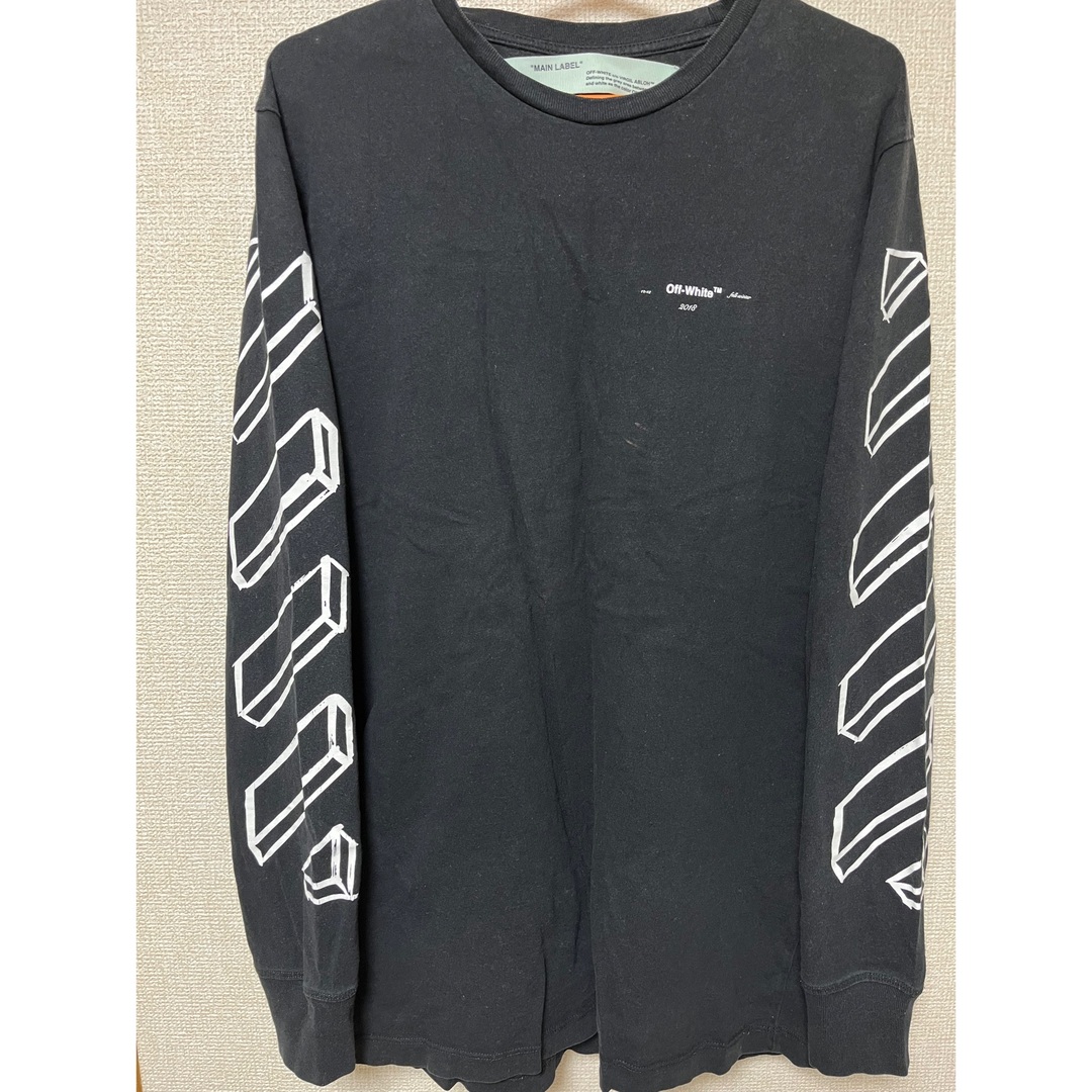 OFF-WHITE(オフホワイト)のoff-whiteロンT メンズのトップス(Tシャツ/カットソー(七分/長袖))の商品写真