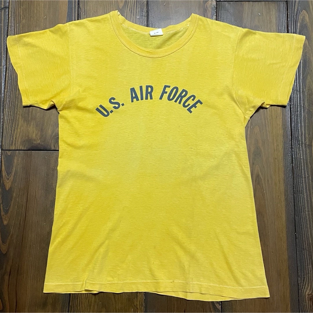 60s VTG US AIR FORCE LOGO PRINTED TEE 希少 メンズのトップス(Tシャツ/カットソー(半袖/袖なし))の商品写真