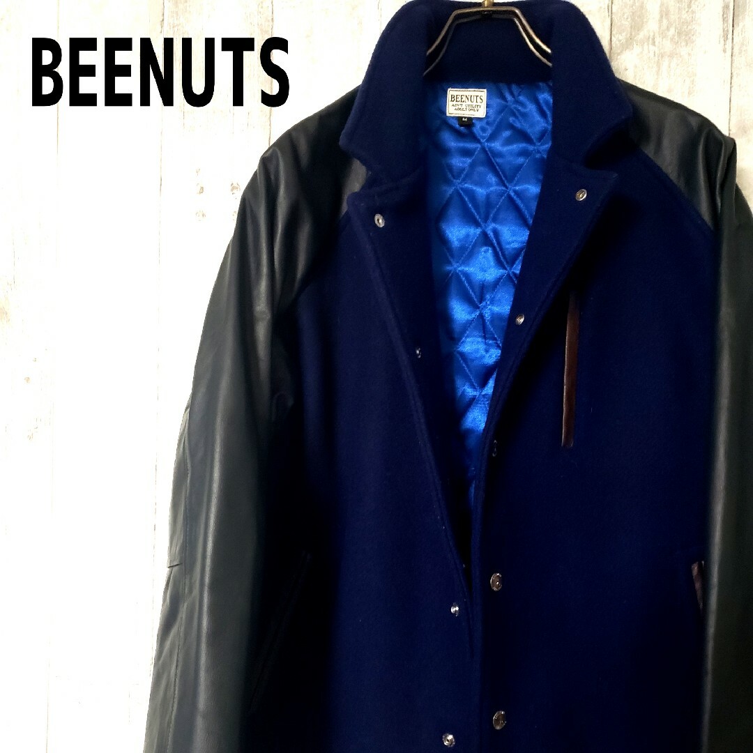 【本革】BEENUTS(ビーナッツ)　スタジャン メンズのジャケット/アウター(スタジャン)の商品写真