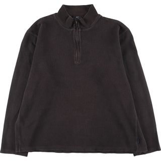 カルバンクライン(Calvin Klein)の古着 カルバンクライン Calvin klein コットンニットハーフジップセーター メンズXXL /eaa407501(ニット/セーター)