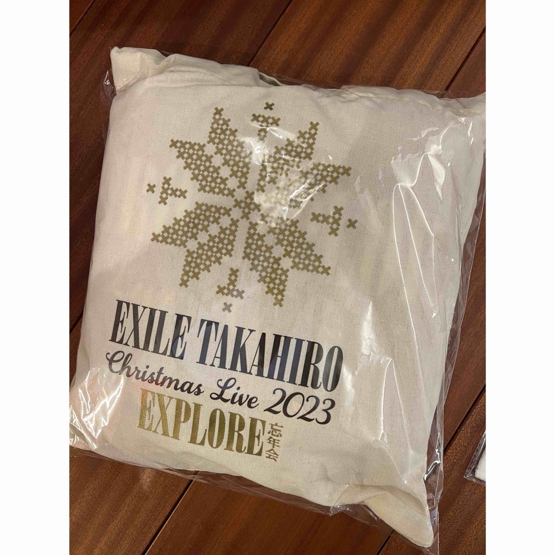 EXILE TAKAHIRO ～EXPLORE～ 忘年会 トート付きブランケット エンタメ/ホビーのタレントグッズ(ミュージシャン)の商品写真