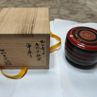 【茶道具】中村宗悦 棗 (なつめ)(漆芸)