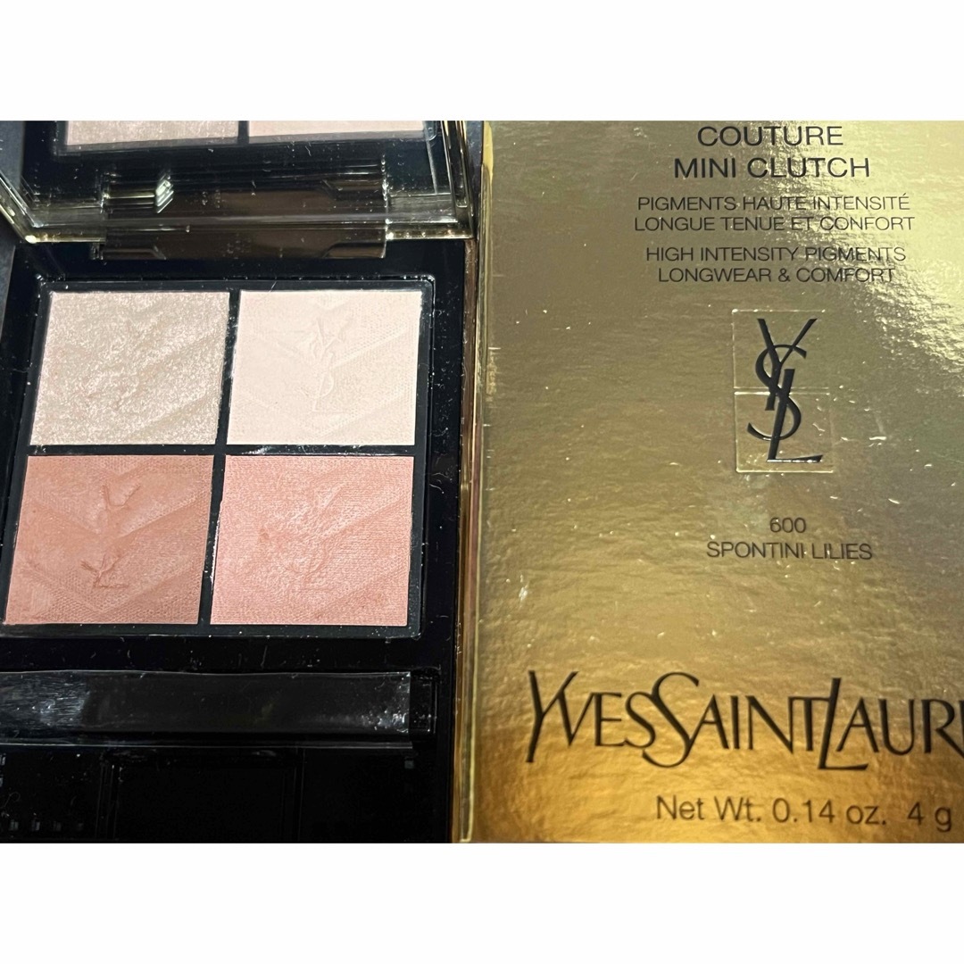 Yves Saint Laurent Beaute(イヴサンローランボーテ)のYSL  クチュールミニクラッチ  600  スポンティニーニ リリー コスメ/美容のベースメイク/化粧品(アイシャドウ)の商品写真