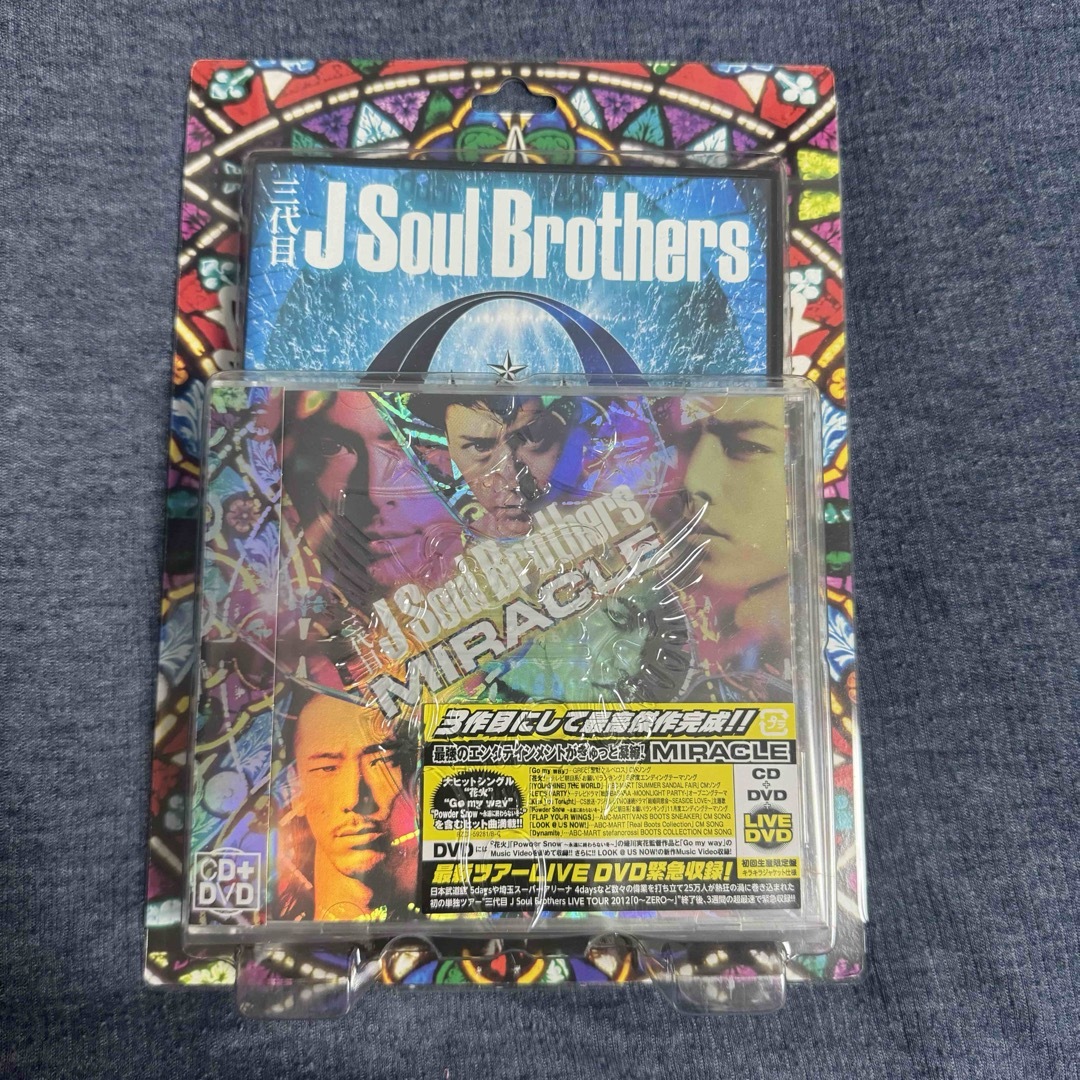 三代目 J Soul Brothers(サンダイメジェイソウルブラザーズ)のMIRACLE（初回生産限定盤） 三代目 J Soul Brothers エンタメ/ホビーのCD(ポップス/ロック(邦楽))の商品写真