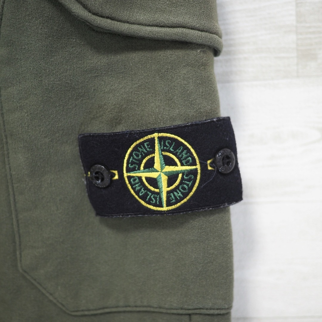 STONE ISLAND(ストーンアイランド)のSTONE ISLAND 20AW Fleece Trousers -Olv/S メンズのパンツ(ワークパンツ/カーゴパンツ)の商品写真