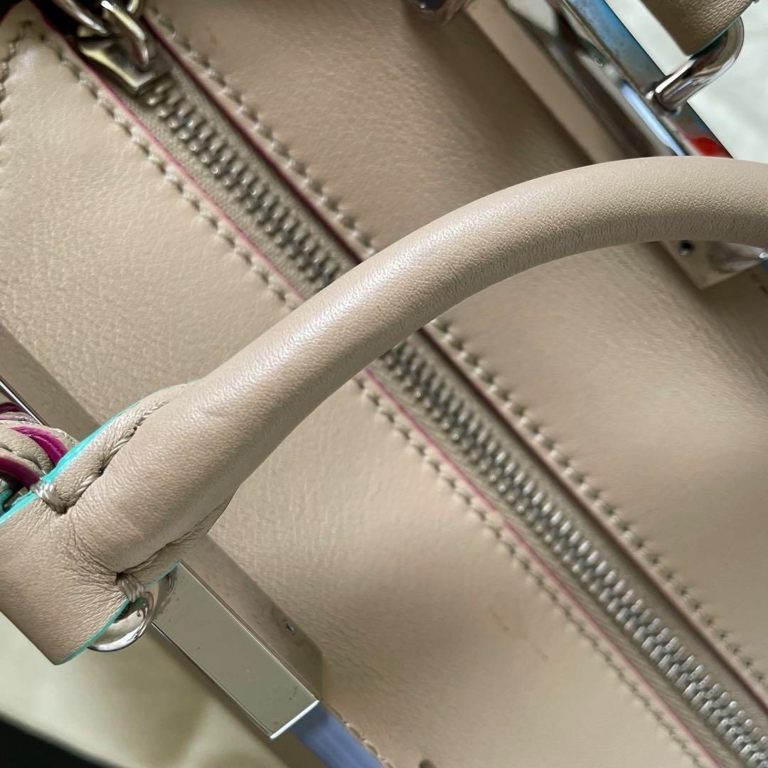 美品】FENDI フェンディ プチトロワジュール マルチカラー- 美品】FENDI フェンディ プチトロワジュール マルチカラー-