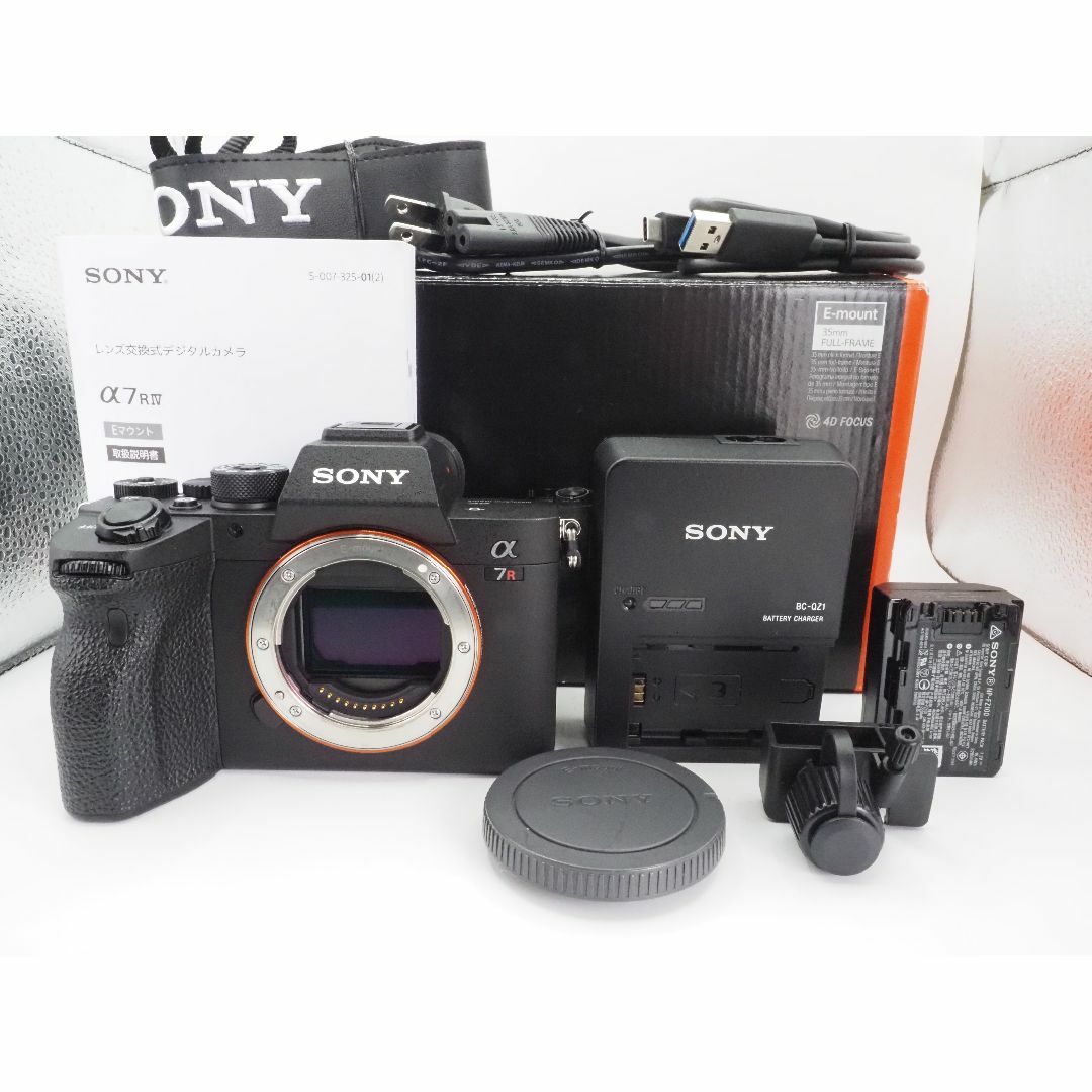 ■美品■ソニー α7R Ⅳ（ILCE-7RM4）【数3,947枚】 ♯S022美品