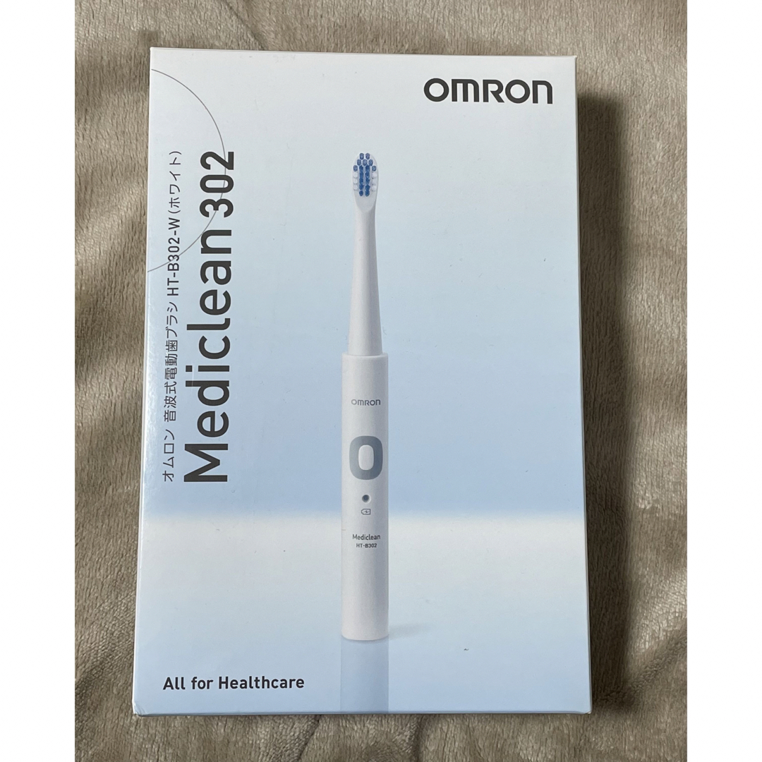 OMRON(オムロン)のOMRON 電動歯ブラシ HT-B302-W スマホ/家電/カメラの美容/健康(電動歯ブラシ)の商品写真