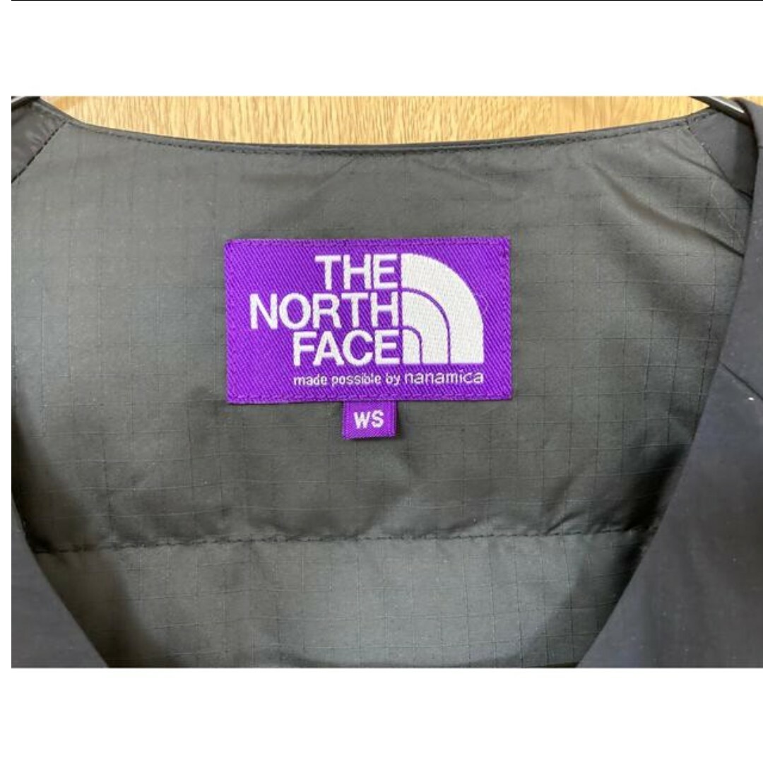 THE  NORTH  FACE   パープルレーベル  ノーカラーダウンレディース